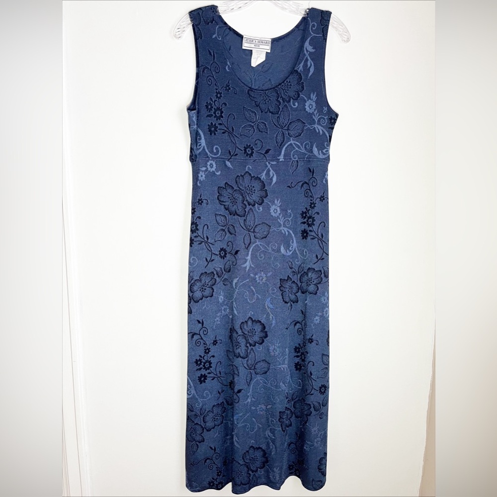 Jessica Howard Navy Floral Maxi Dress